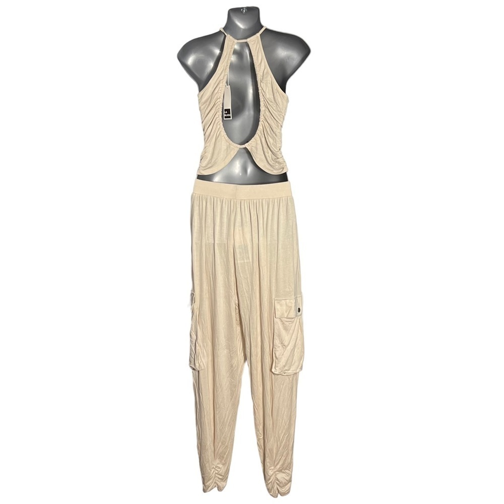 La Bijou Crop & Cargo Set • NWT • Size Large • Matching Co-ord - Picture 2 of 9